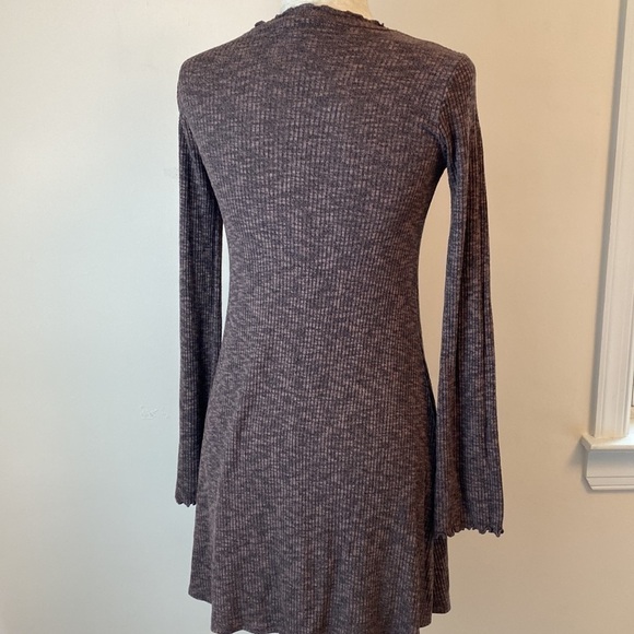 American Eagle Outfitters ribbed mock turtleneck knit dress - Picture 2 of 8